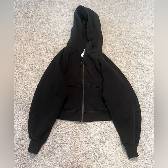 Lululemon Scuba Oversized Full Zip black size XS/S - Picture 2 of 7